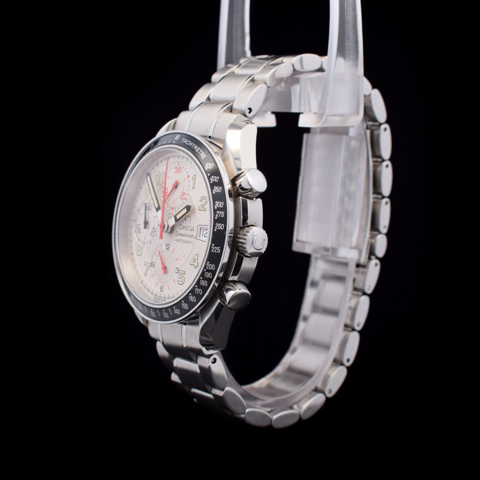 Omega Speedmaster Mark 40 | Rare White Guilloché Dial | Ref. 3513.33