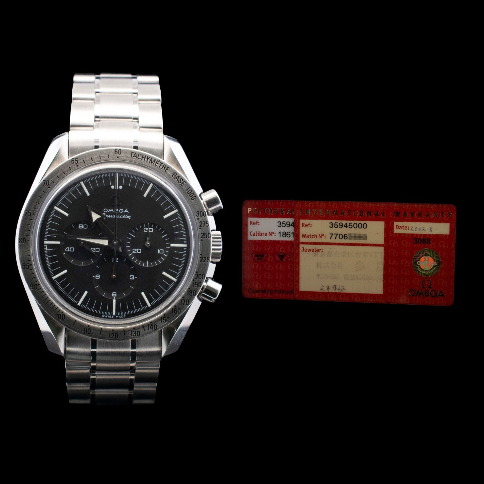 Omega Speedmaster | 1957 Re-Edition | Broad Arrow | 42mm | Ref. 3594.50 I