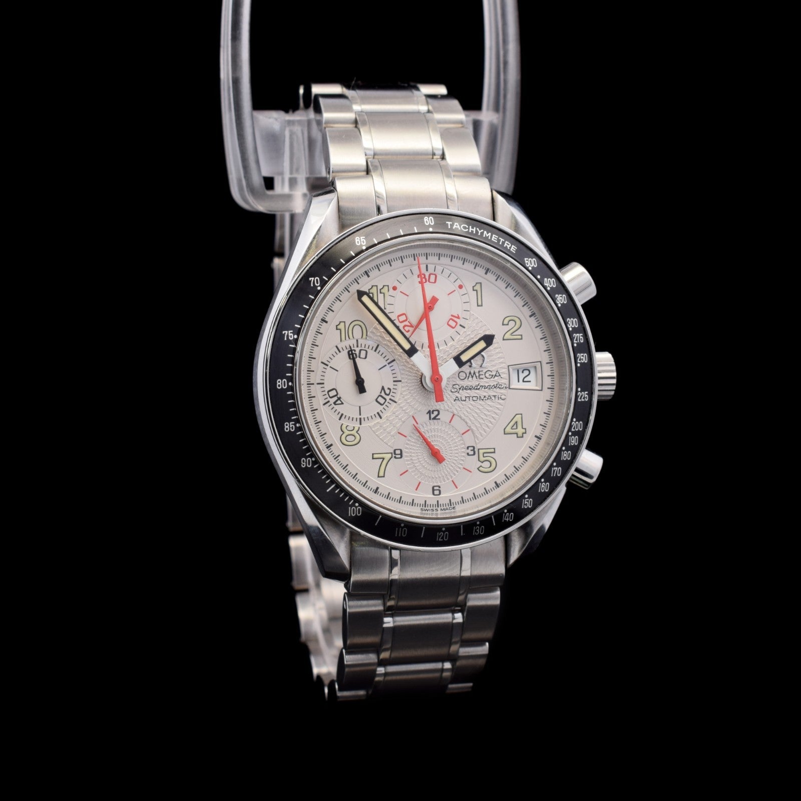 Omega Speedmaster Mark 40 | Rare White Guilloché Dial | Ref. 3513.33