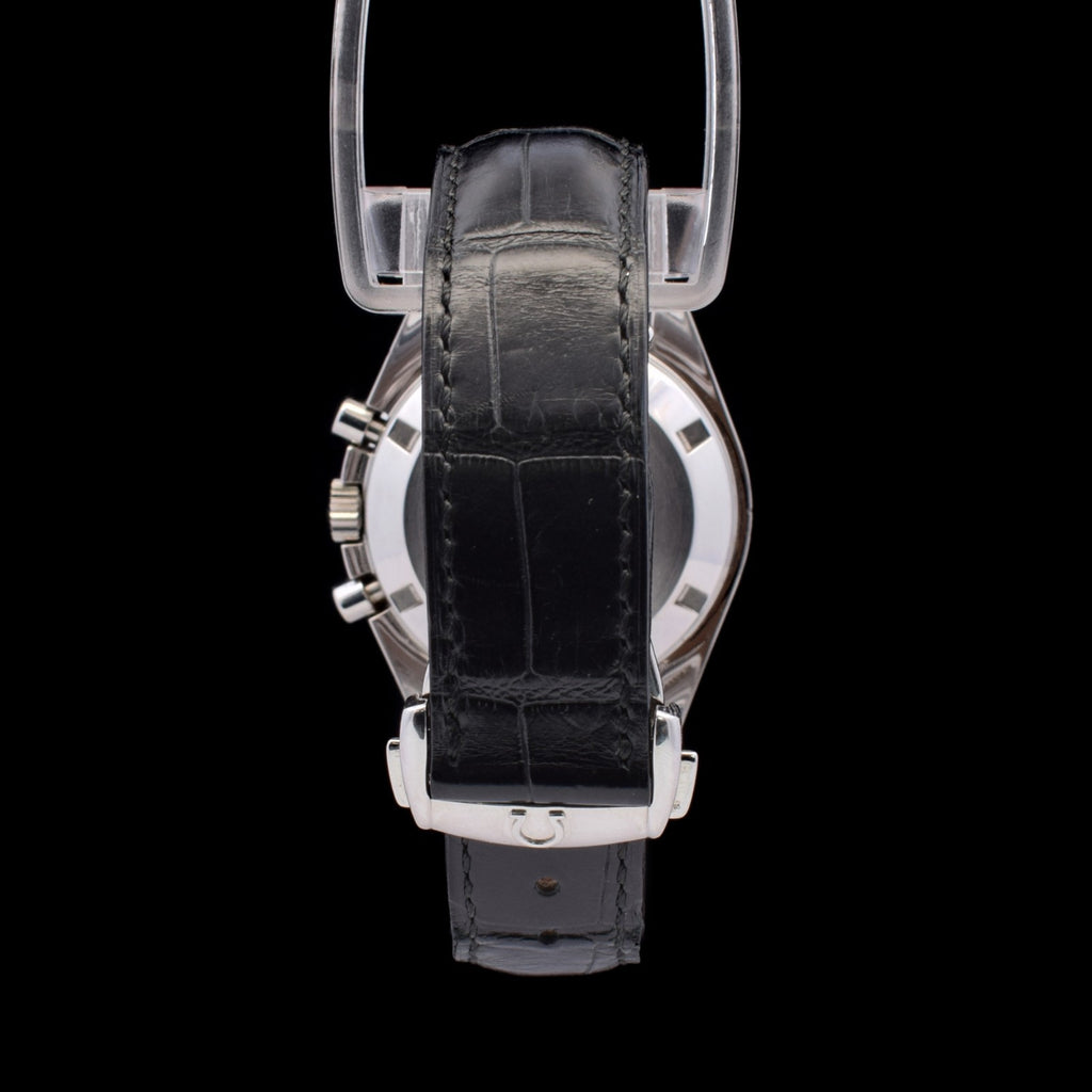 Omega Speedmaster Broad Arrow 1957 | OEM Black Leather Strap | Ref. 3594.50