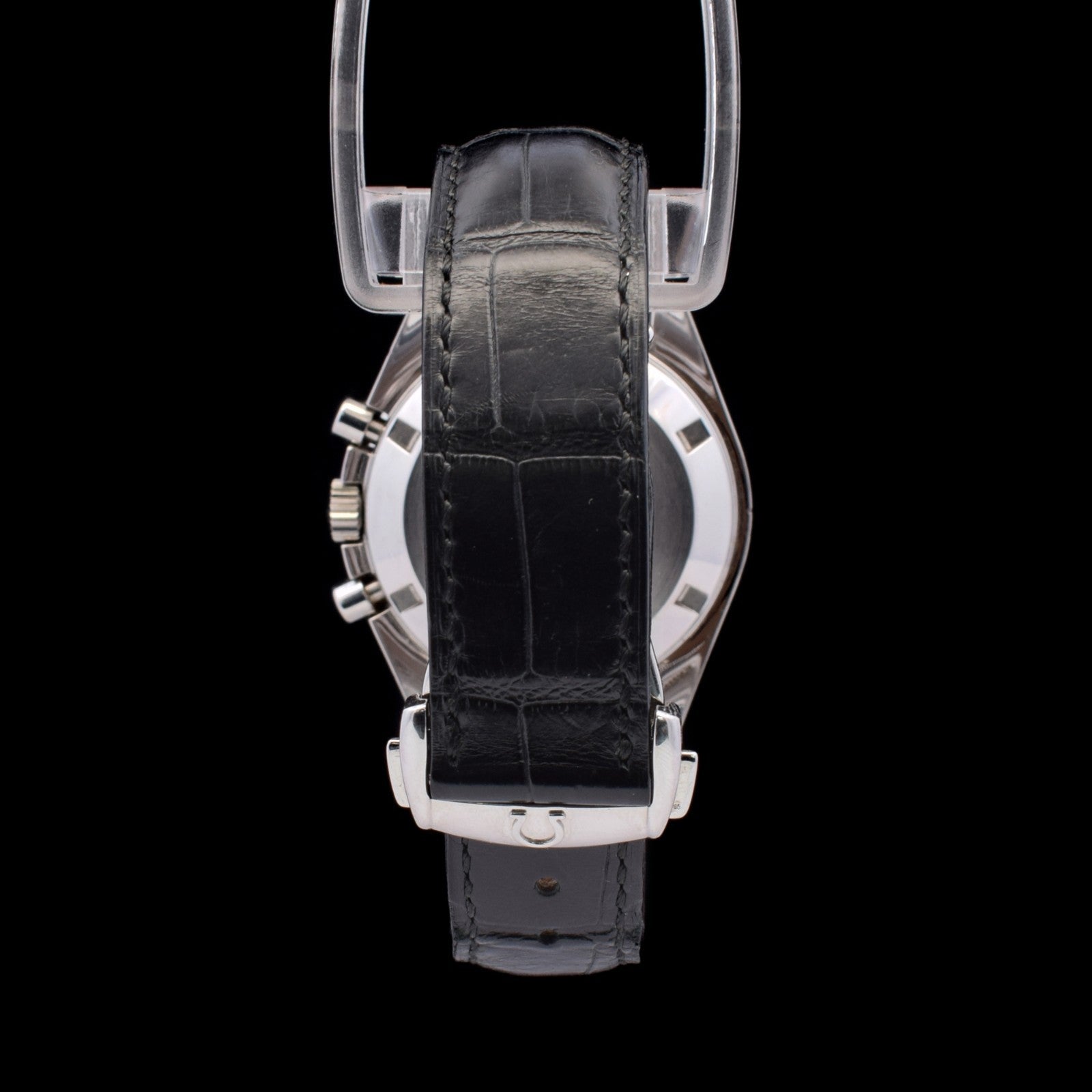 Omega Speedmaster Broad Arrow 1957 | OEM Black Leather Strap | Ref. 3594.50