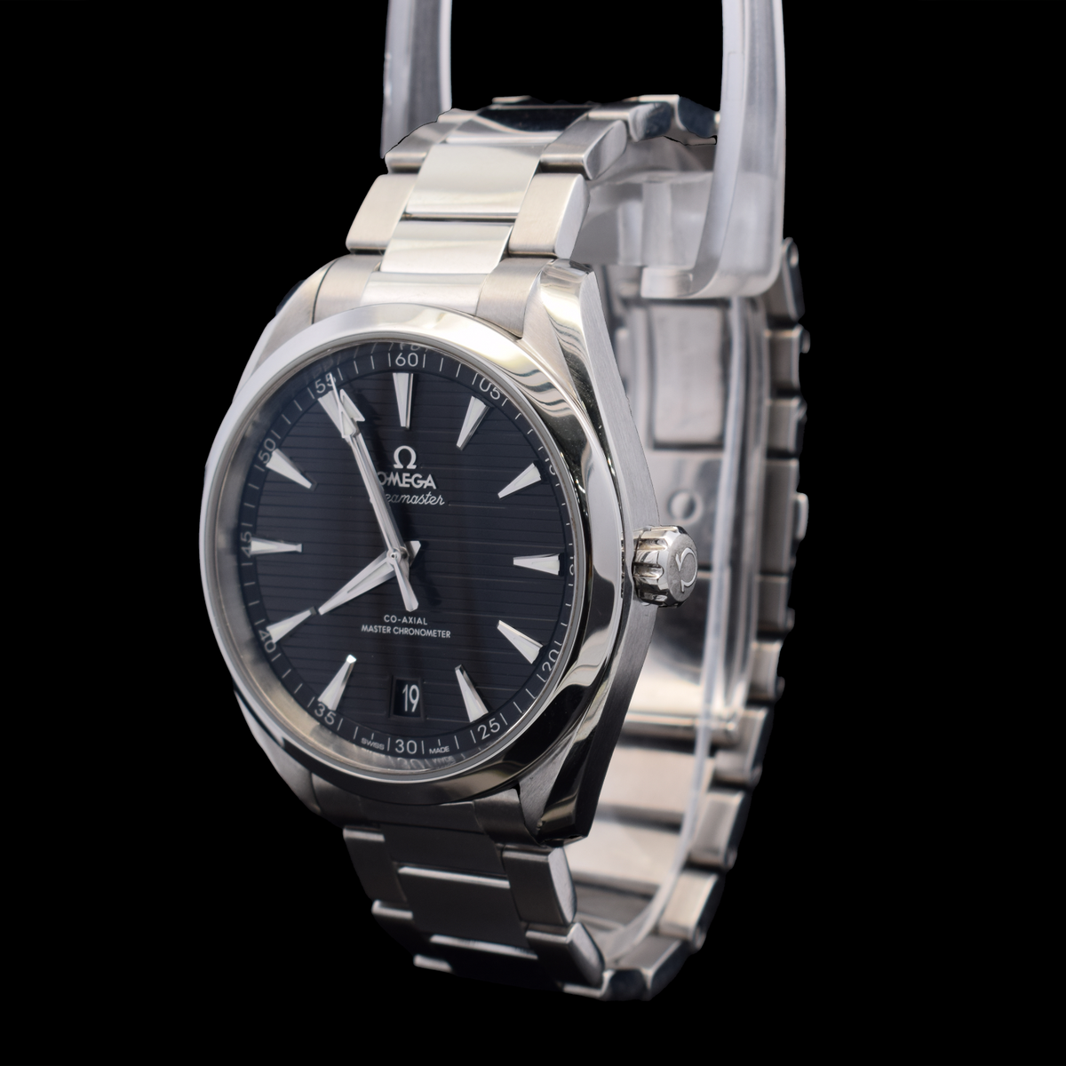 Omega Seamaster Aqua Terra 150M | 41mm Black Teak Dial |Ref. 220.10.41.21.01.001