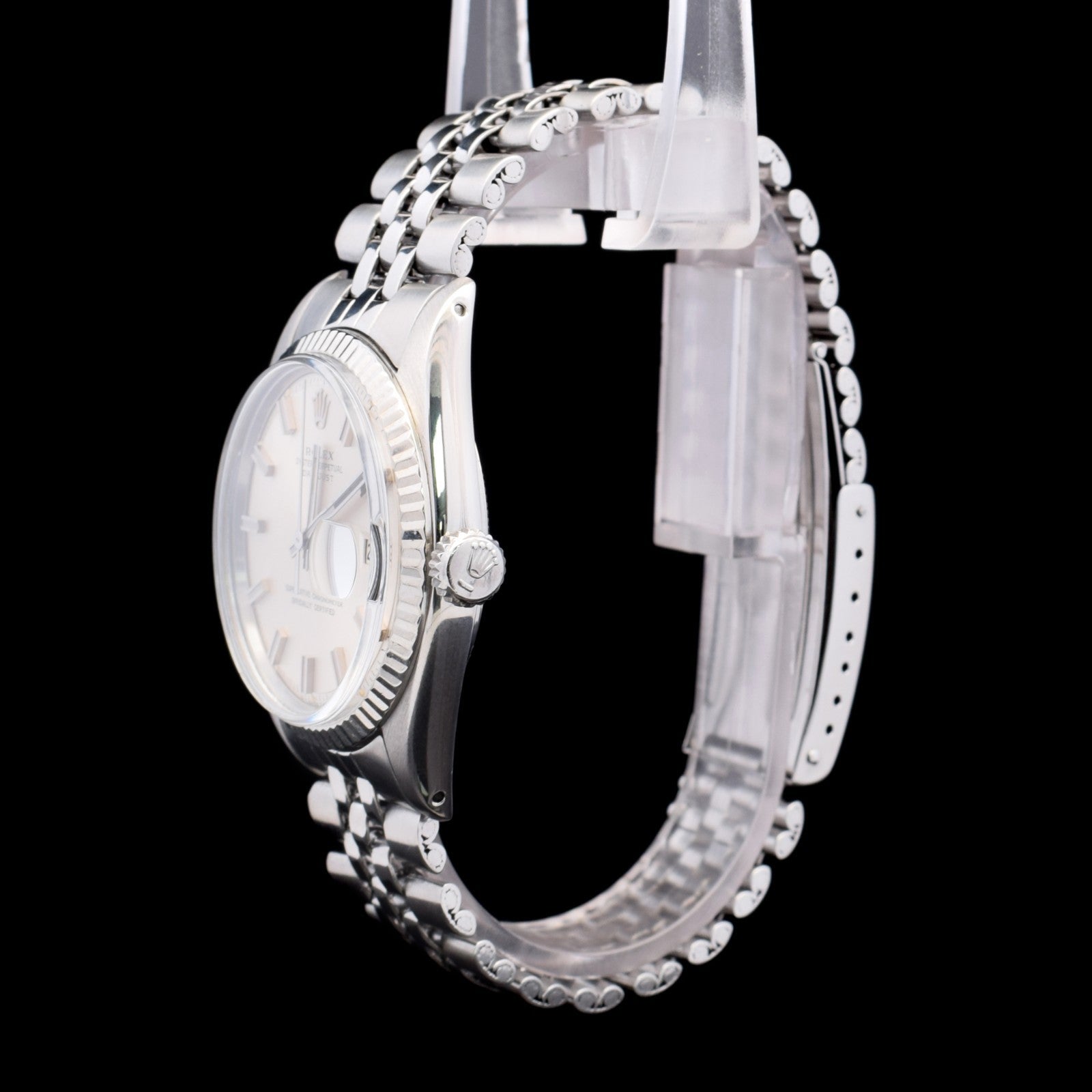 Rolex Datejust 36 | Silver “Wide Boy” Sigma Dial | Ref. 1601 | 3.99M Serial