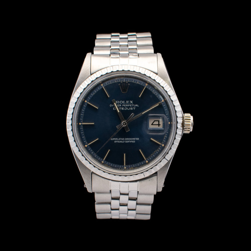 Rolex Datejust 36 | Rare Blue Pie Pan Dial | Ref. 1603 | 2.71M (1971) I
