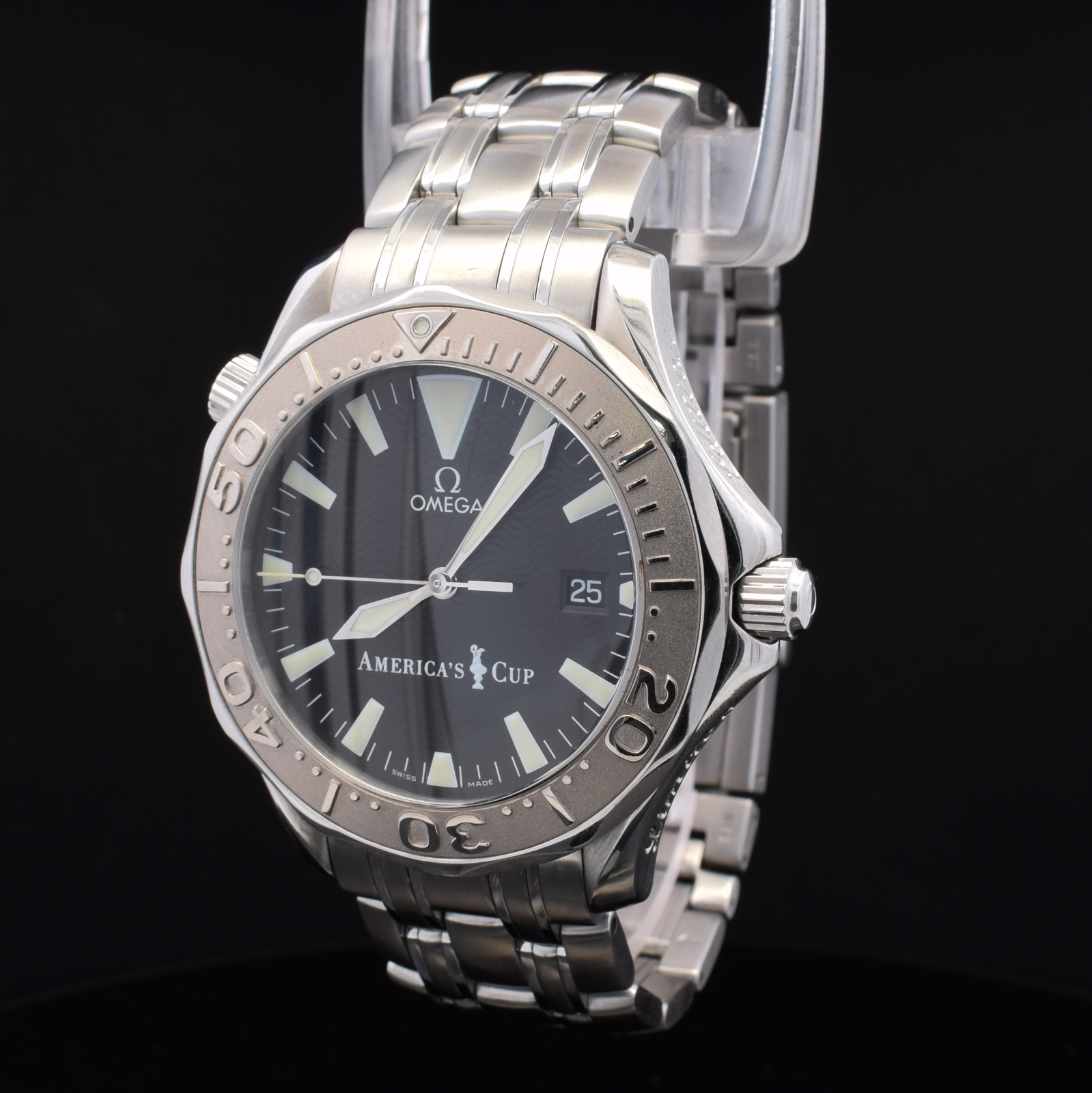 Omega Seamaster Professional 300M | America’s Cup Black Dial | Ref 2533.50 I