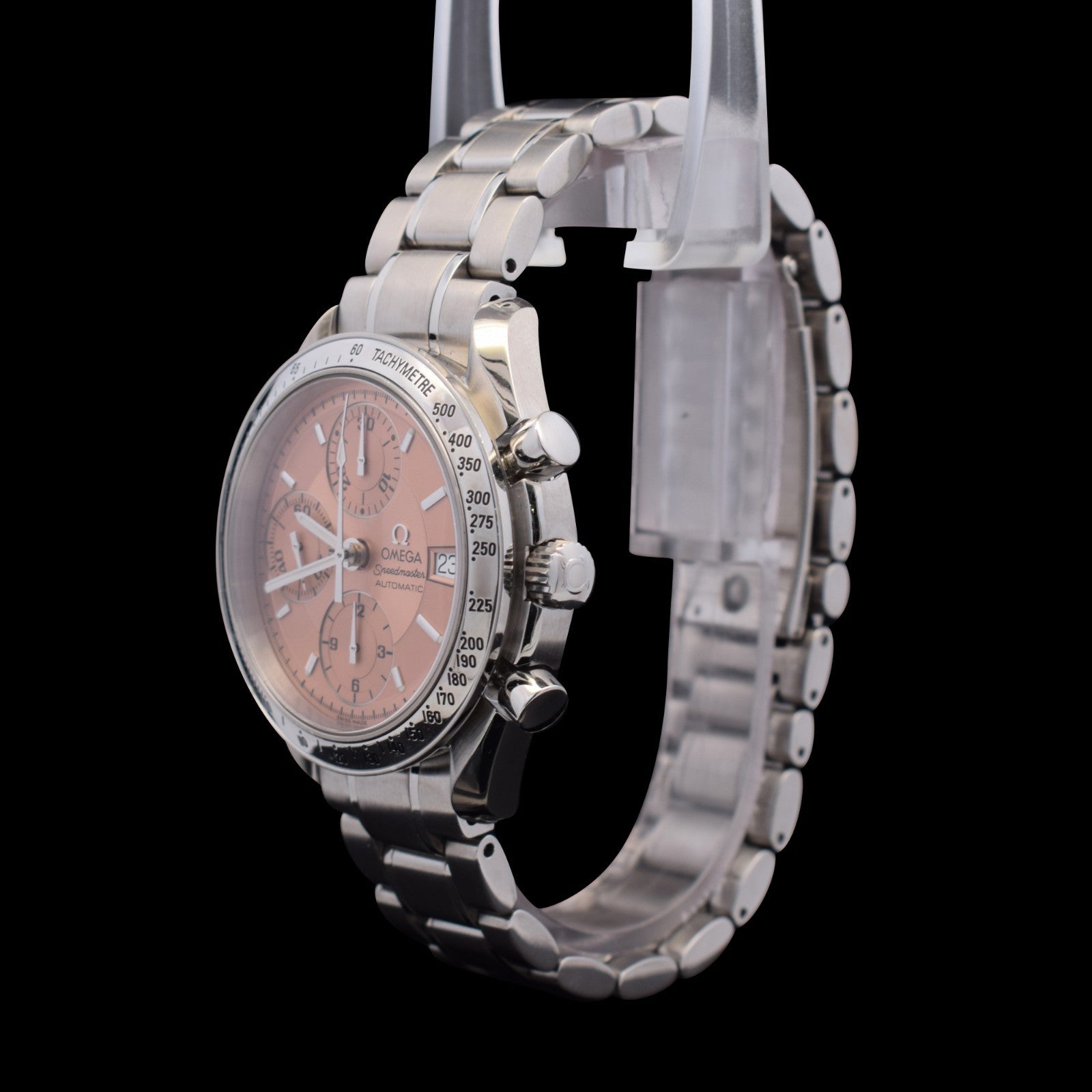 Omega Speedmaster Date I Pink “Salmon” Dial | Rare Japan Edition | Ref. 3513.60