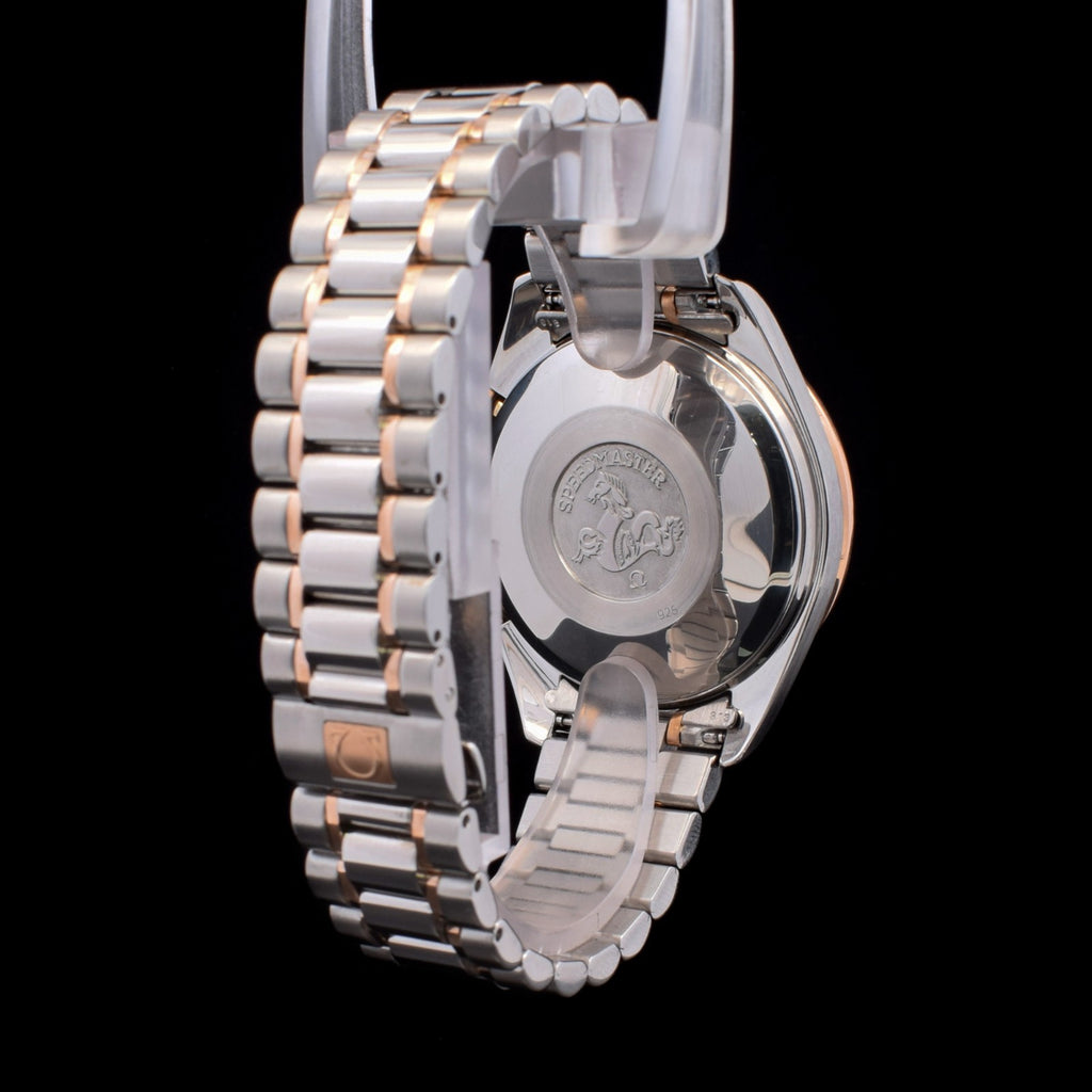 OMEGA 3316.50 Speedmaster Date black Dial Automatic Pink Gold Stainless Steel