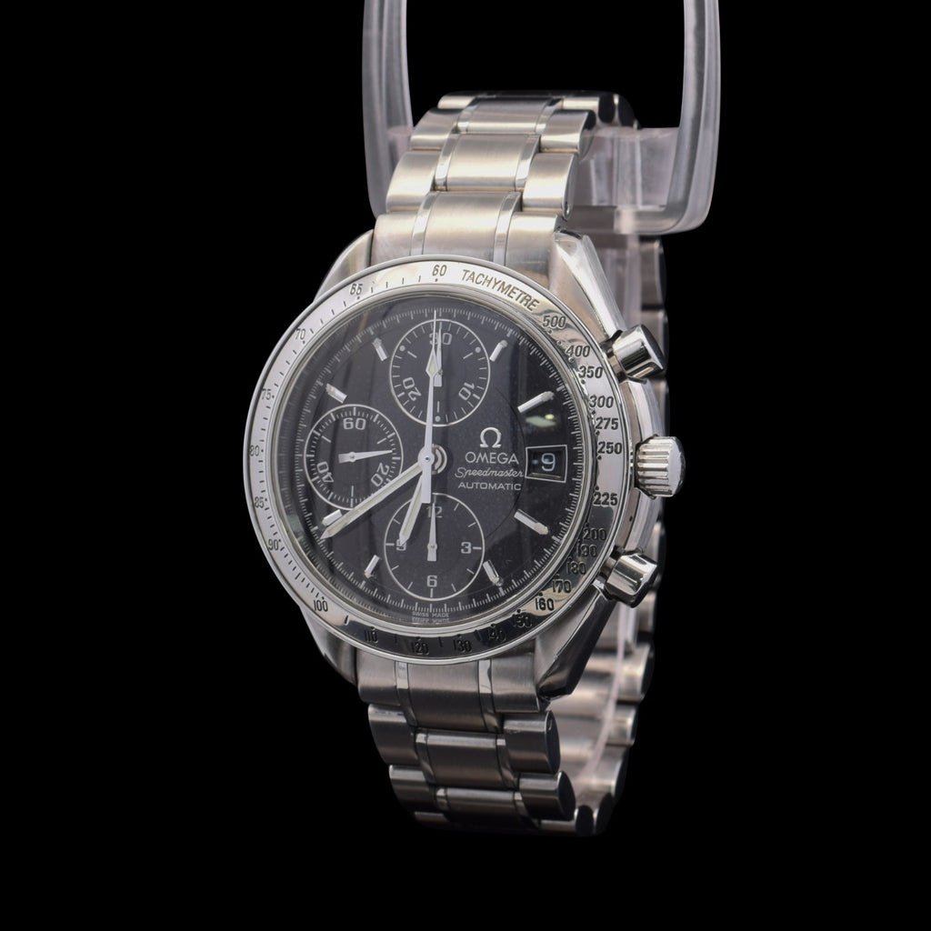 Omega Speedmaster Date | 39mm Black Dial | Ref 3513.50 with Card (2002)