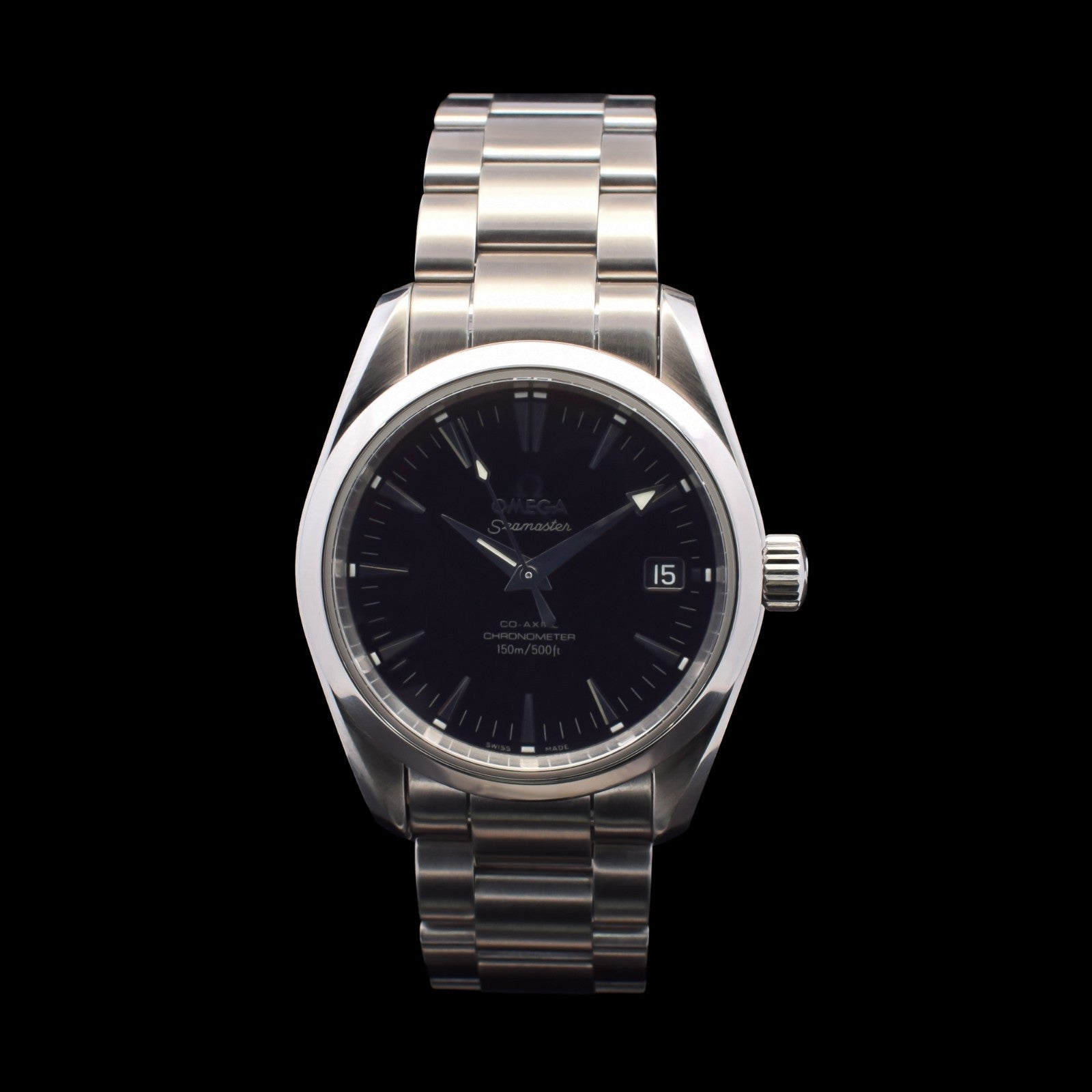 Omega Seamaster Aqua Terra 150M | 36mm Black Dial | Co-Axial | Ref. 2504.50