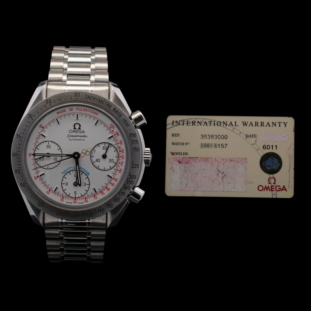 Omega Speedmaster Torino 2006 Olympics Limited Edition |  Silver Dial |  3538.30