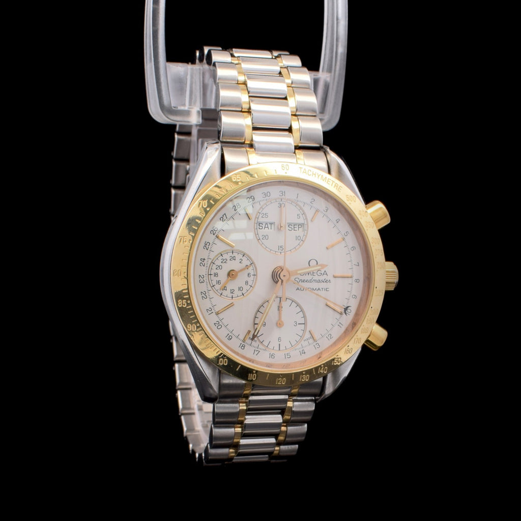Omega Speedmaster Triple Date | Two-Tone | Warm Silver/Cream Dial | Ref. 3321.30