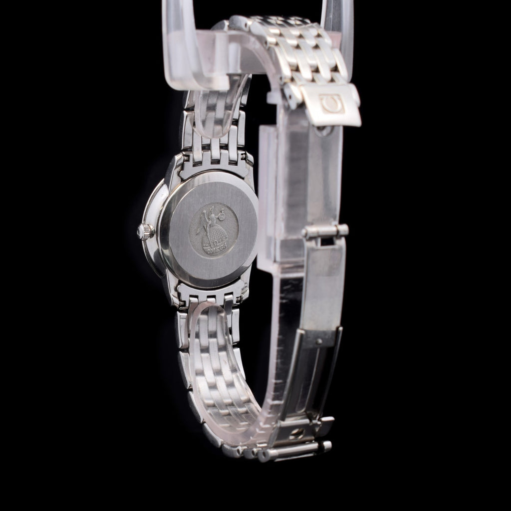 Omega De Ville Prestige | 27.4mm White Roman Dial | Quartz | 424.10.27.60.04.001