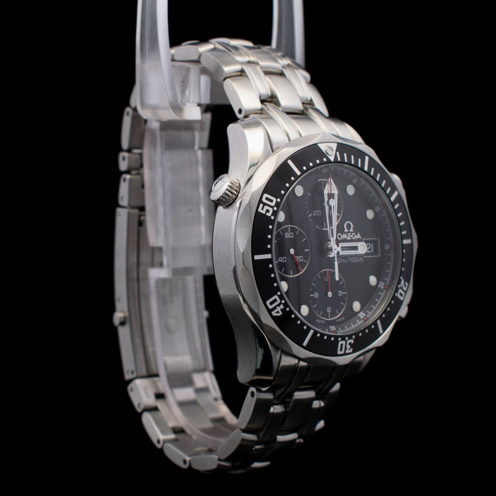 Omega Seamaster Diver 41.5MM Black Dial | Ref. 213.30.42.40.01.001 with Card