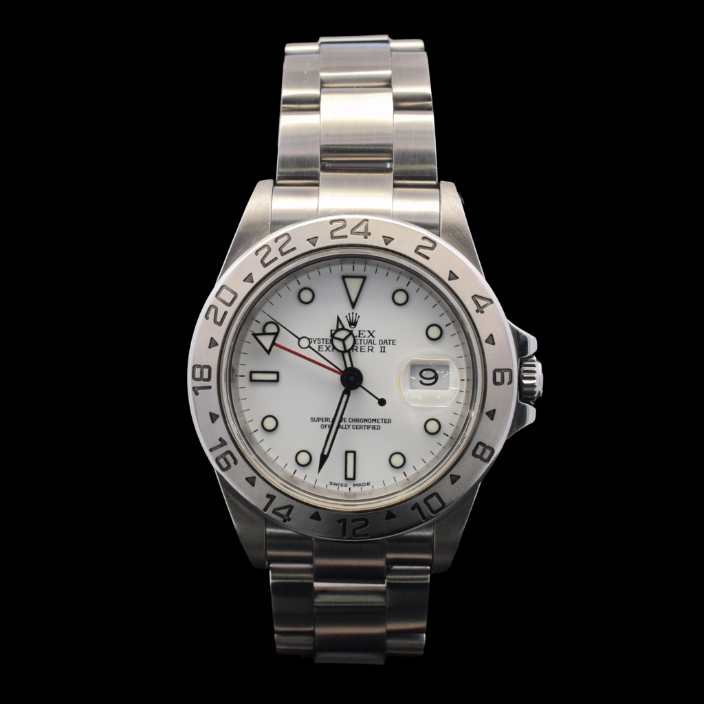 Rolex Explorer II “Polar” | 40mm White Dial | Ref. 16570 | K Serial