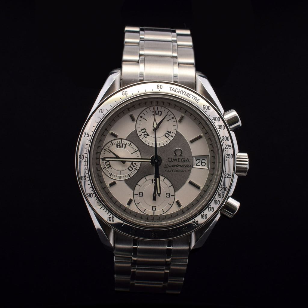 Omega Speedmaster Date | 39mm White/Silver Dial | Ref 3513.30 I