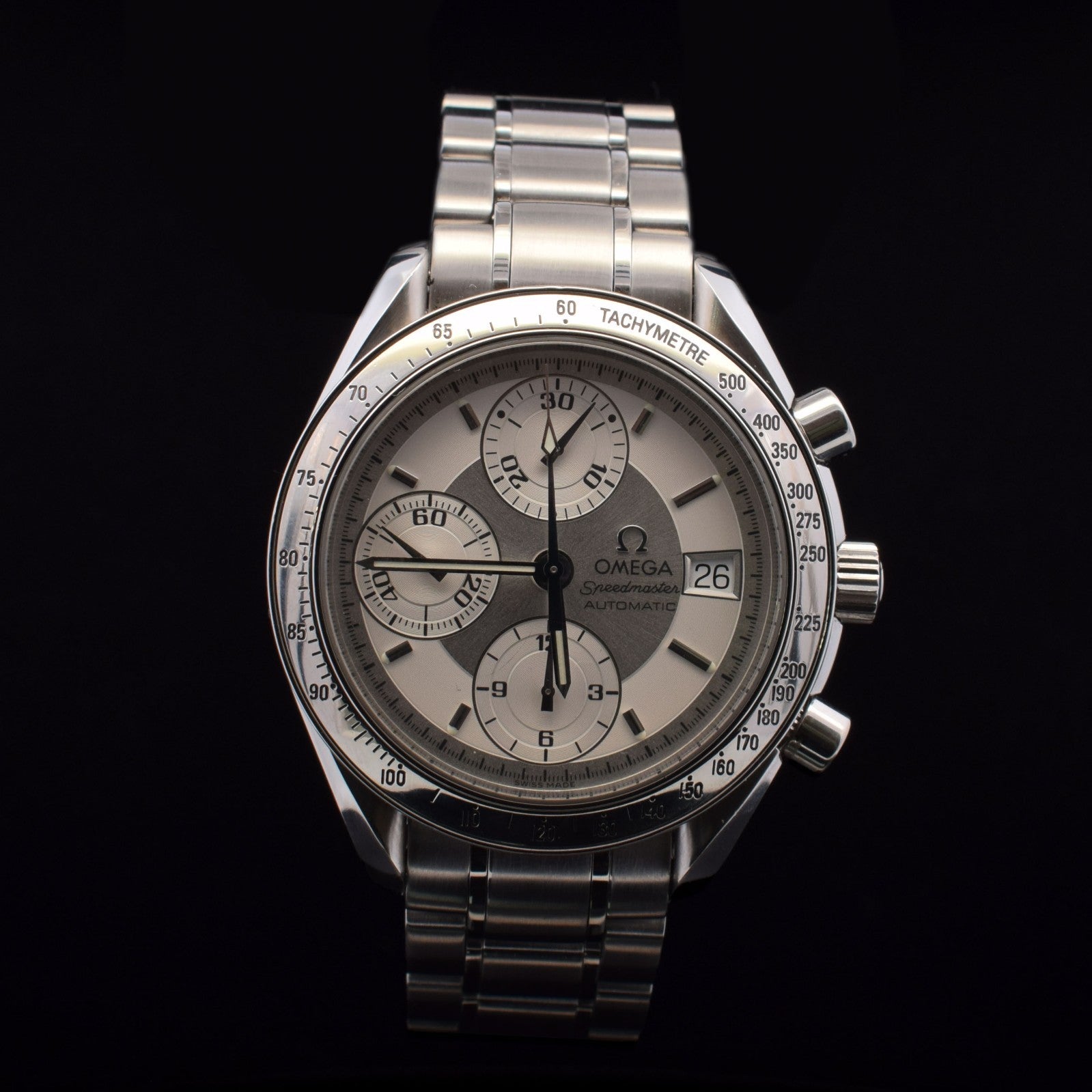 Omega Speedmaster Date | 39mm White/Silver Dial | Ref 3513.30 I