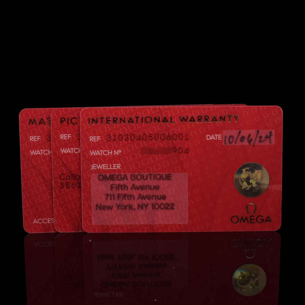 Omega Speedmaster First Omega in Space | Ref. 310.30.40.50.06.001 with Card
