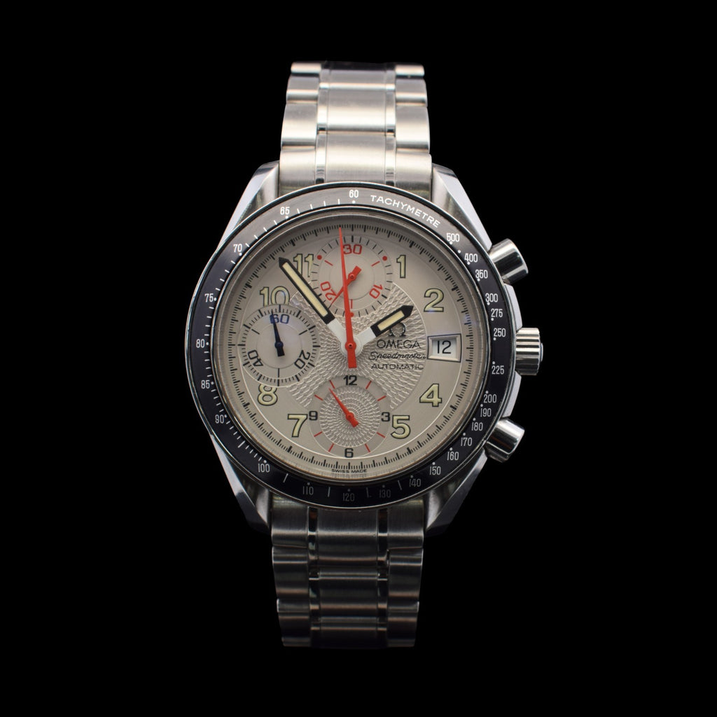Omega Speedmaster Mark 40 | Rare White Guilloché Dial | Ref. 3513.33