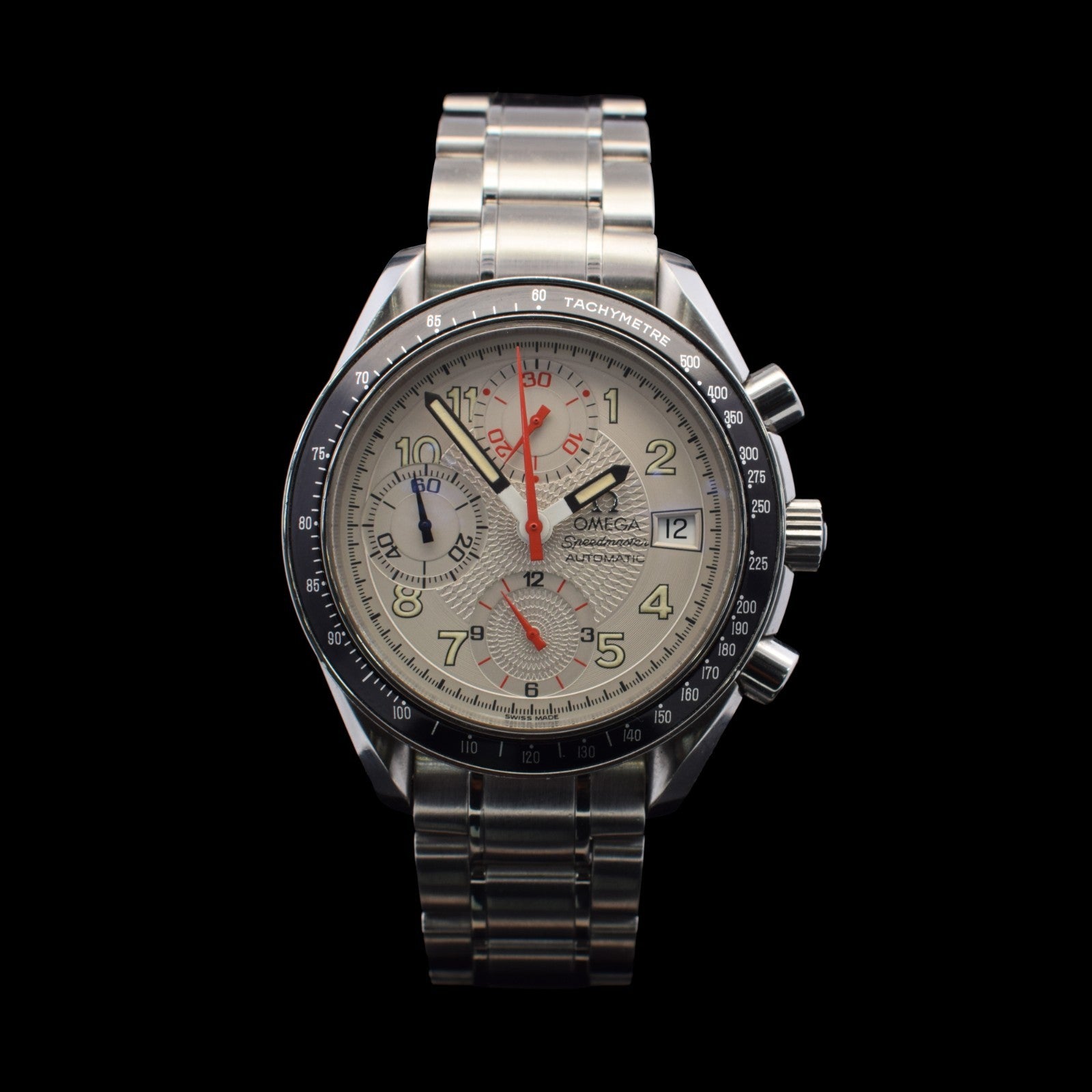 Omega Speedmaster Mark 40 | Rare White Guilloché Dial | Ref. 3513.33