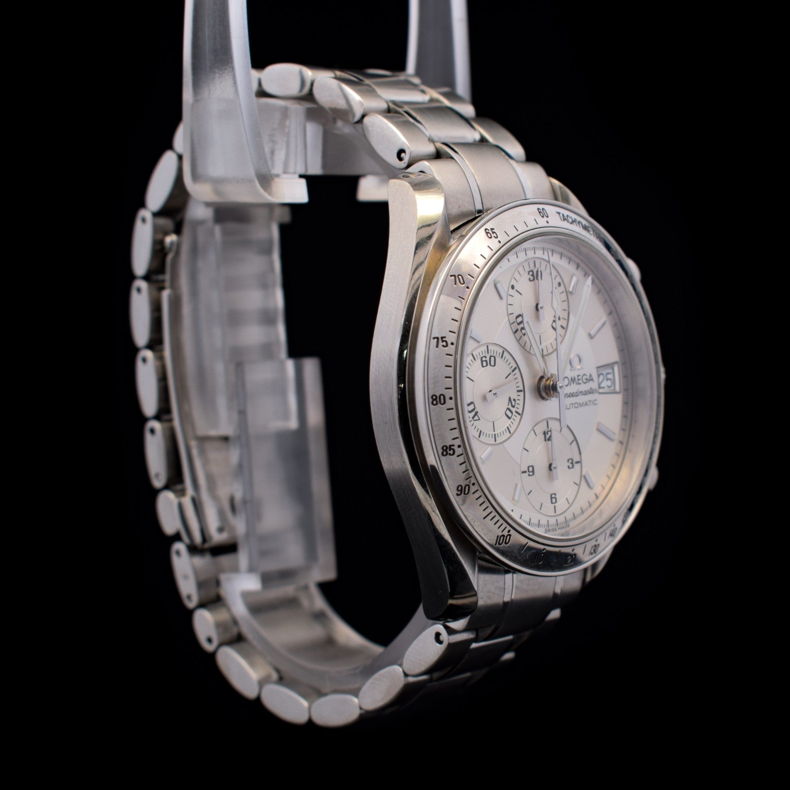 Omega Speedmaster Date | 39mm White/Silver Dial | Ref 3513.30 I