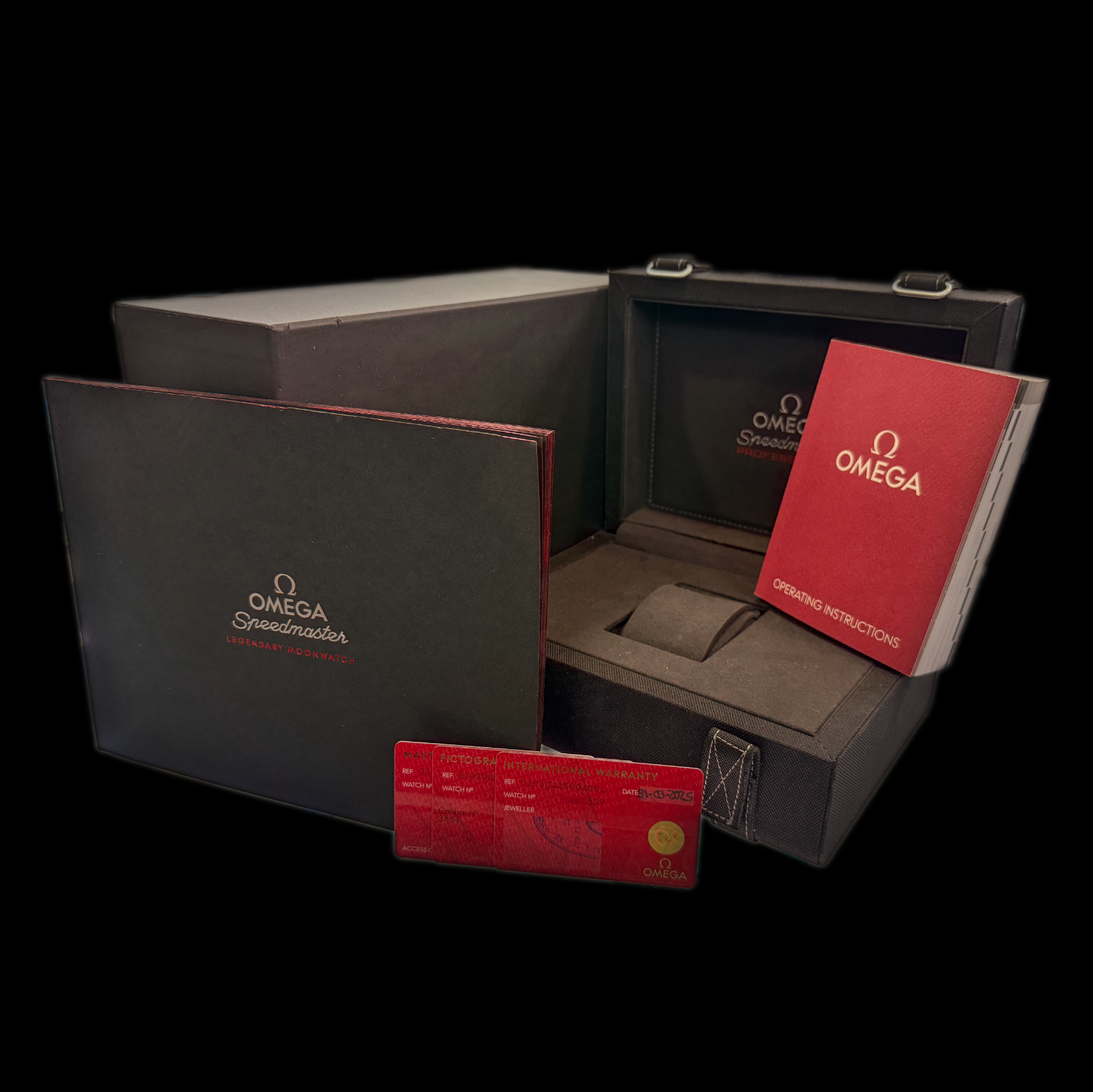 Omega Speedmaster Professional Moonwatch | White Dial |  Complete Set I