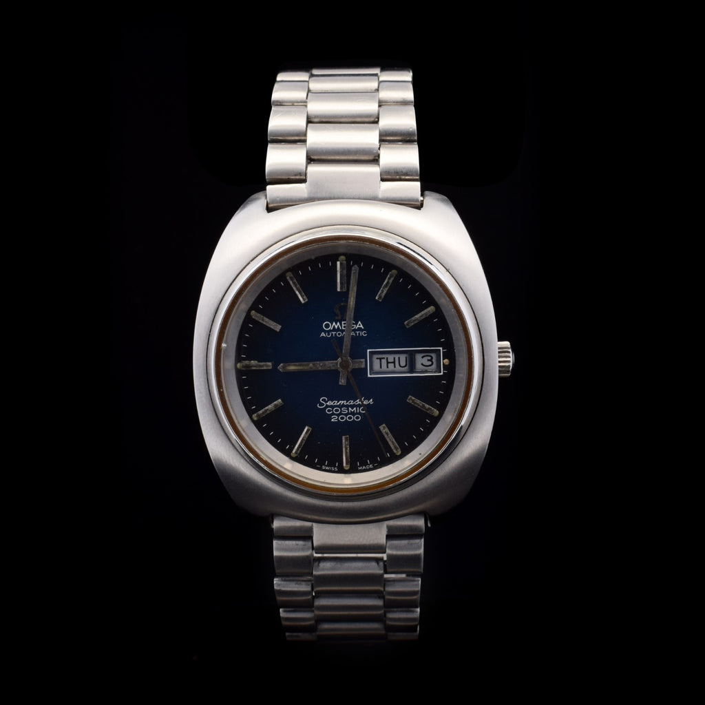 Vintage Omega Seamaster Cosmic 2000 Automatic Day/Date | Spider Dial | Stainless