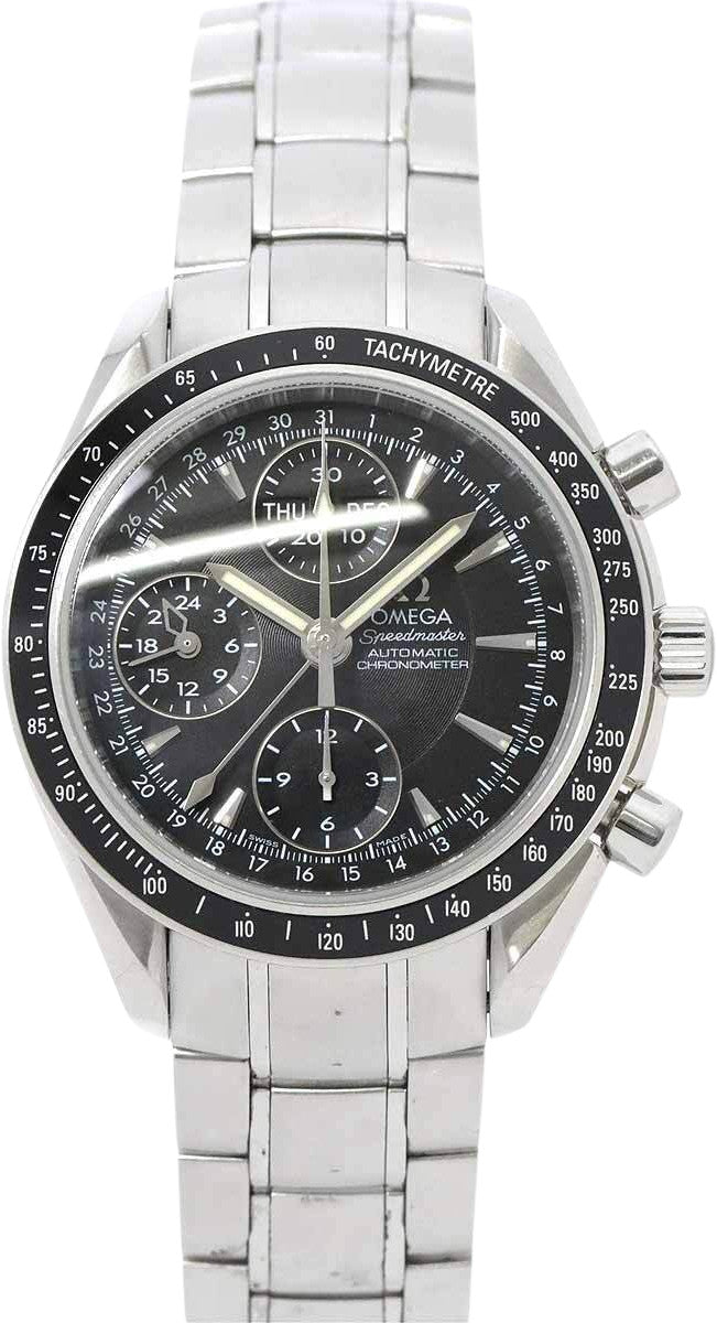 Omega Speedmaster Day-Date – Black Dial – Model 3220.50