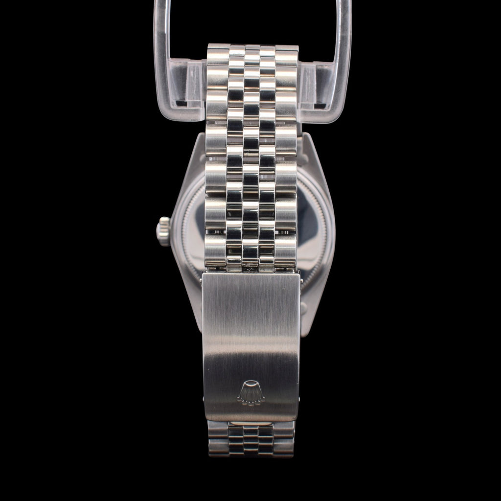 Rolex Datejust | Silver “Doorstop” Pie-Pan Dial | Engine-Turned Bezel - 1603