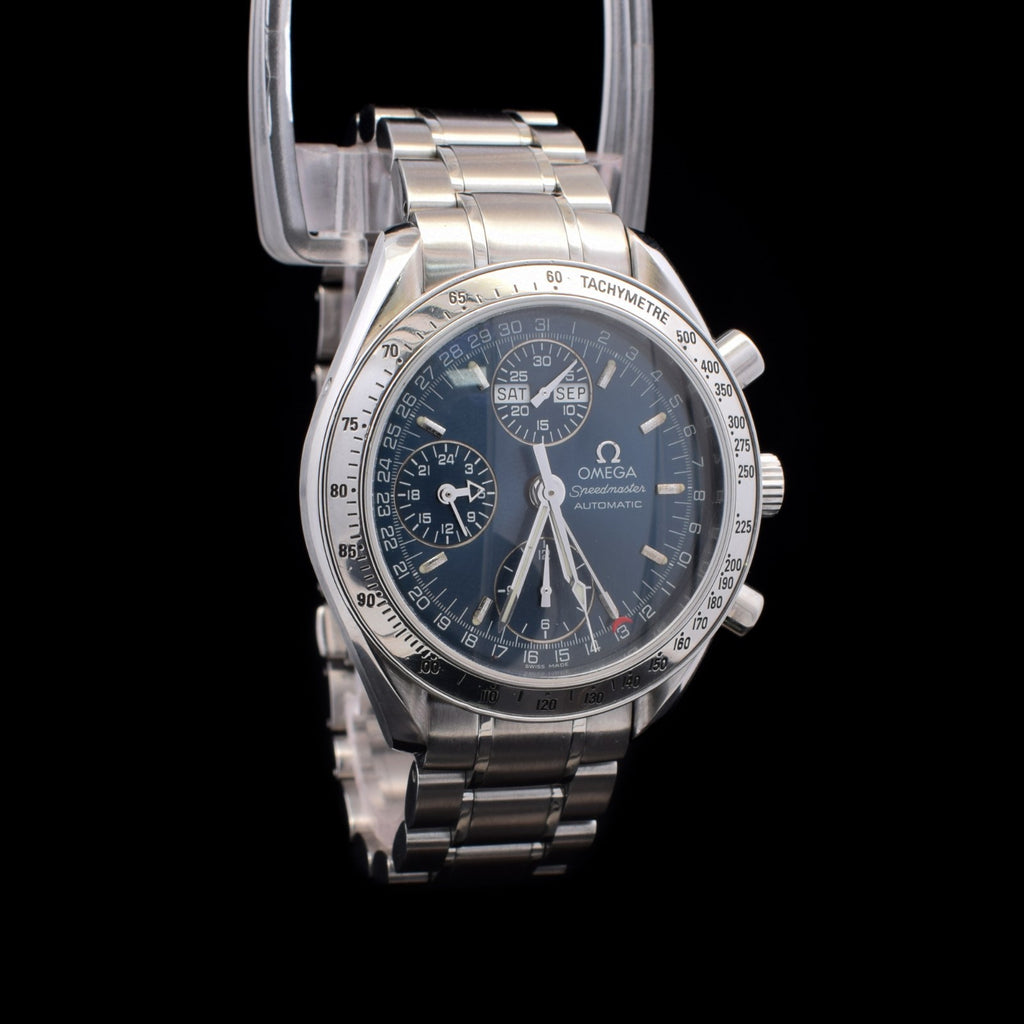 Omega Speedmaster Day-Date Triple Calendar 39mm | Blue Dial | Ref. 3523.80