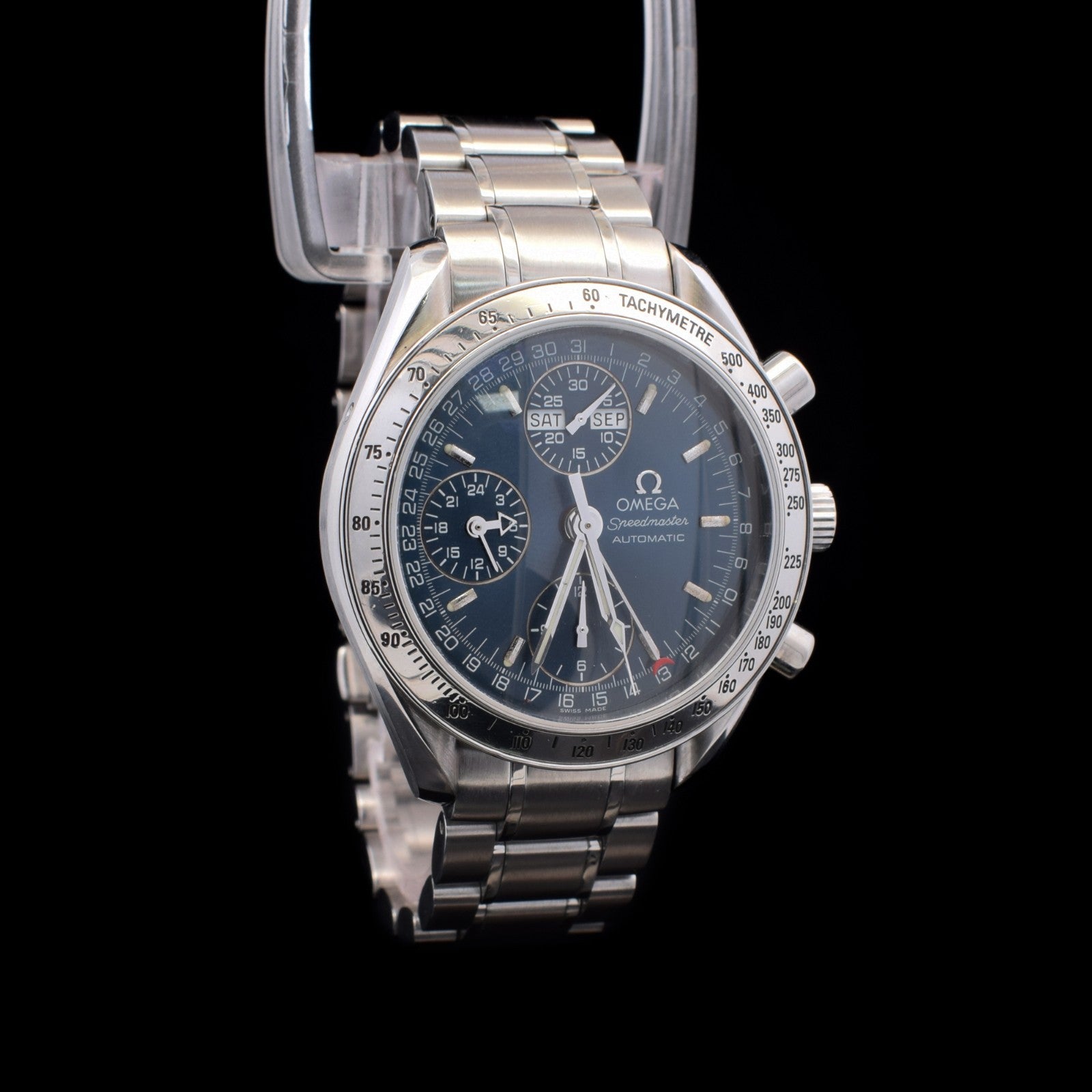 Omega Speedmaster Day-Date Triple Calendar 39mm | Blue Dial | Ref. 3523.80