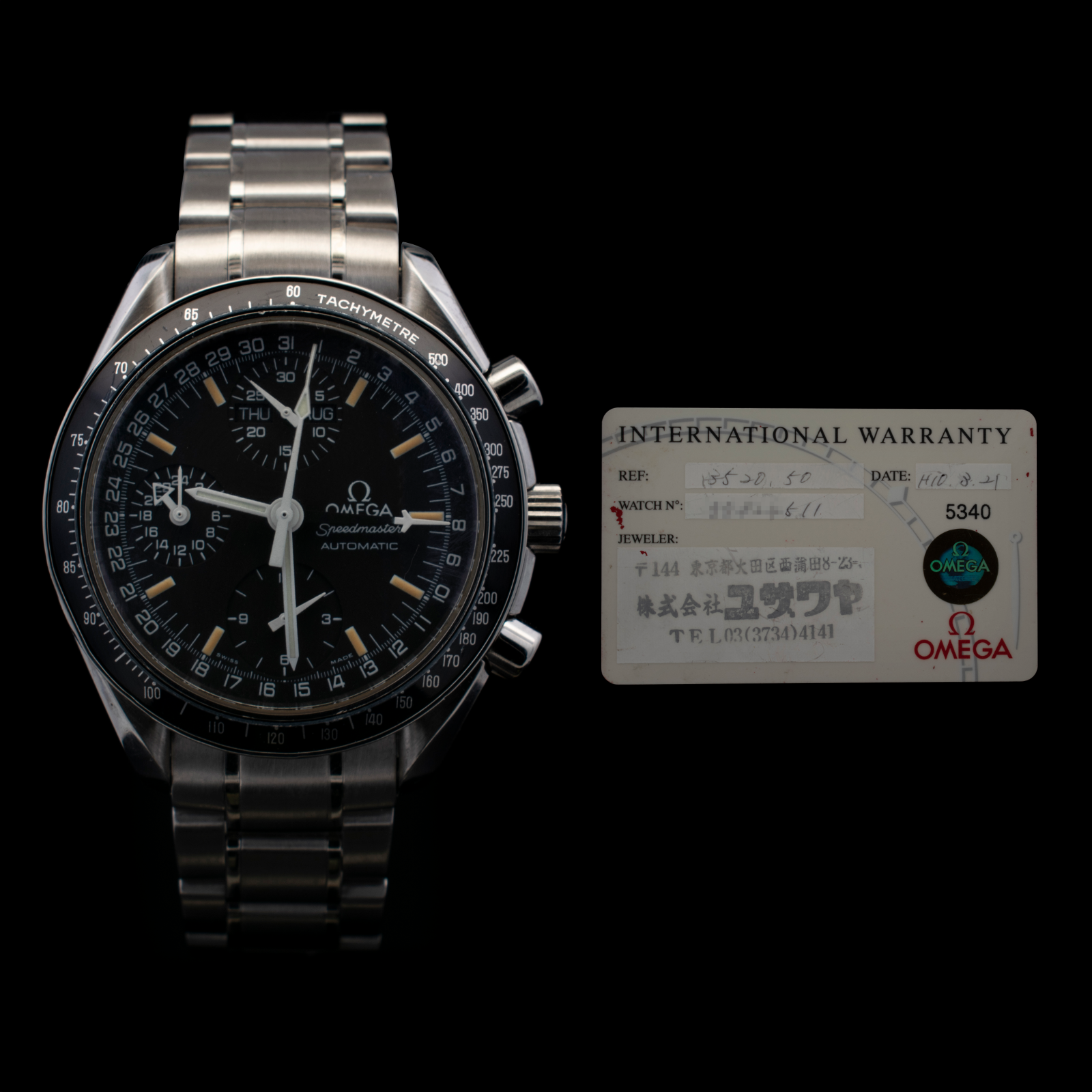Omega Speedmaster Day-Date | Triple Calender | Orange Patina | Ref 3520.50