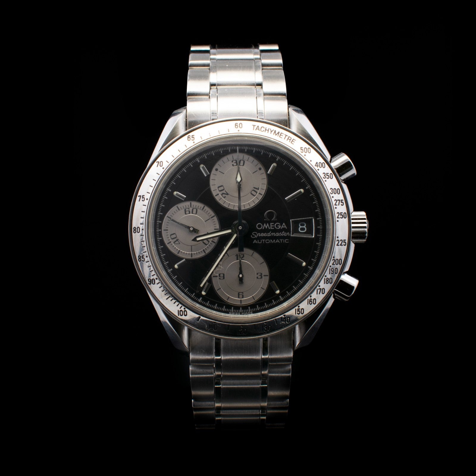 Omega Speedmaster Date | Rare Reverse Panda | Black/White | Ref. 3513.51