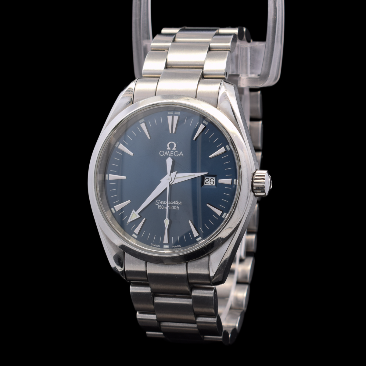 Omega Seamaster Aqua Terra | Midnight Blue Dial | 36mm Quartz | Ref. 2518.80