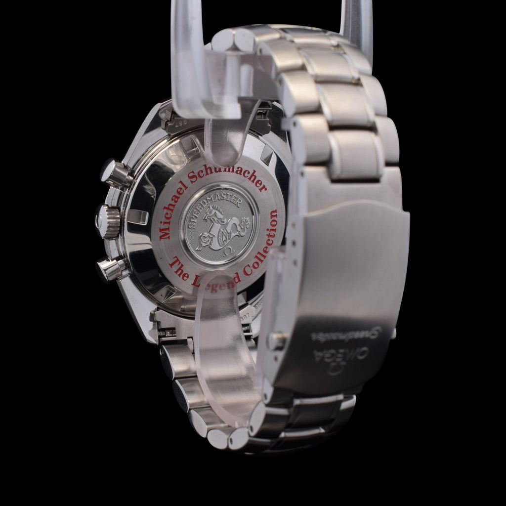 Omega Speedmaster “The Legend” Michael Schumacher | Black Panda Dial | 3507.51