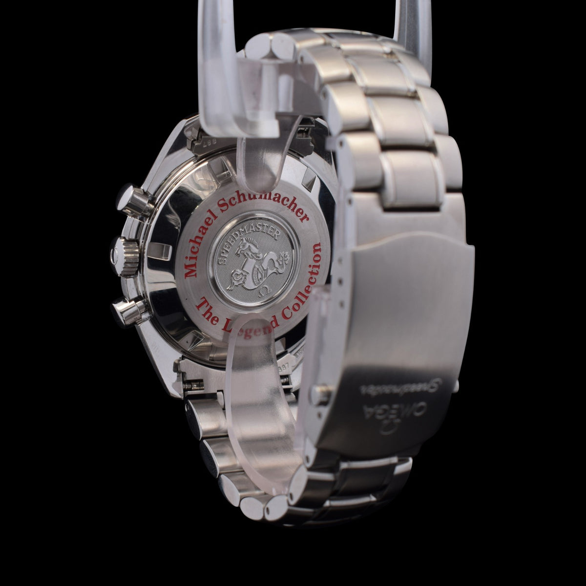 Omega Speedmaster “The Legend” Michael Schumacher | Black Panda Dial | 3507.51