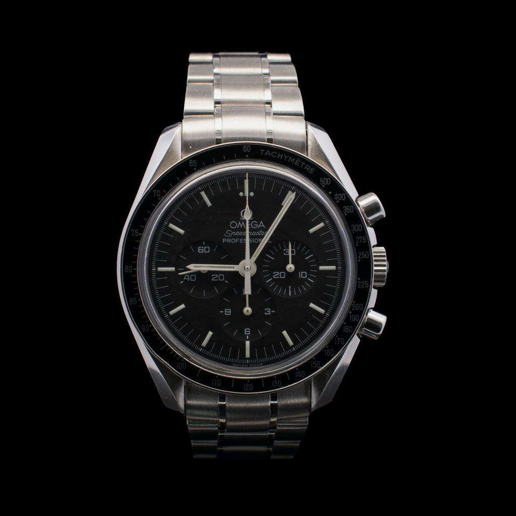 Omega Speedmaster Moonwatch | "Hesalite Sandwich" | 42mm | Ref. 3572.50 | Card