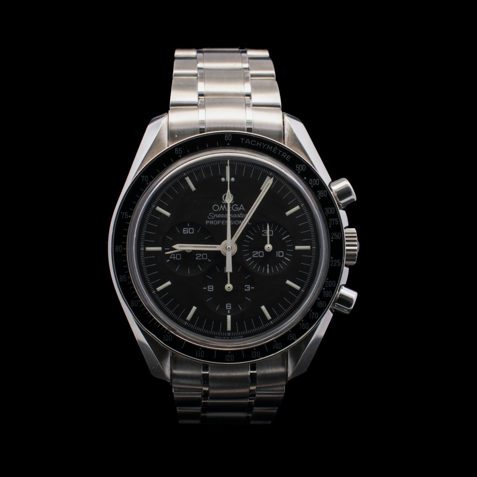 Omega Speedmaster Moonwatch | "Hesalite Sandwich" | 42mm | Ref. 3572.50 | Card