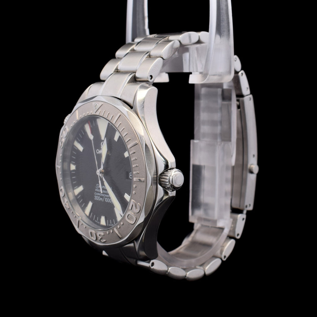 Omega Seamaster Professional 300M | Black Dial | White Gold Bezel | Ref 2230.50
