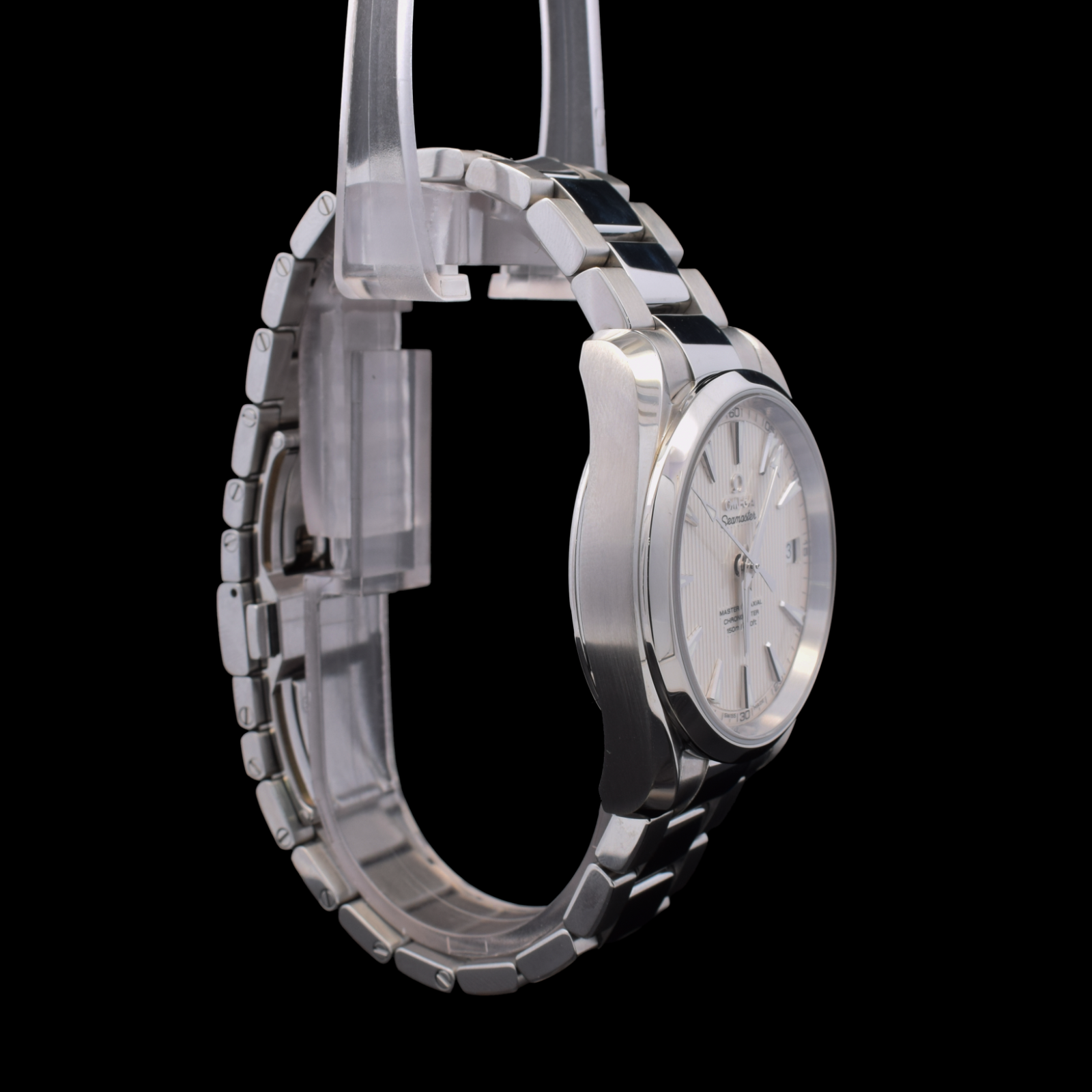 Omega Seamaster Aqua Terra 150M Master Co-Axial 38.5mm | Silver Teak Dial |