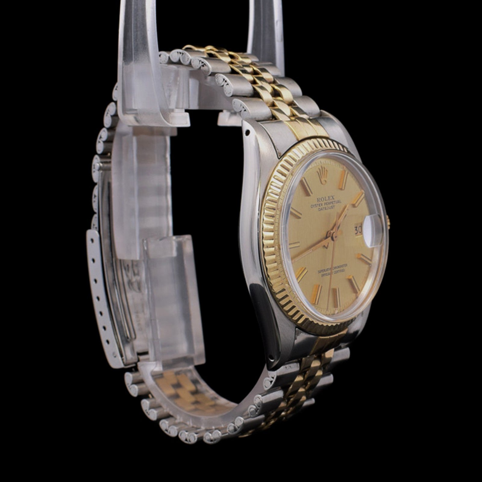 Rolex Datejust 36 | Two-Tone Sigma Linen Dial | Papers | Ref. 1601 | 3.51M-1973