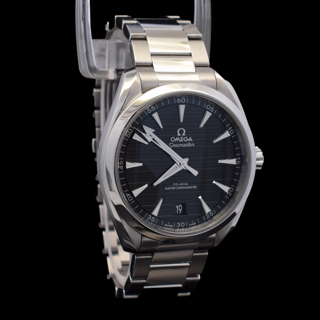 Omega Seamaster Aqua Terra 150M | 41mm Black Teak Dial |Ref. 220.10.41.21.01.001