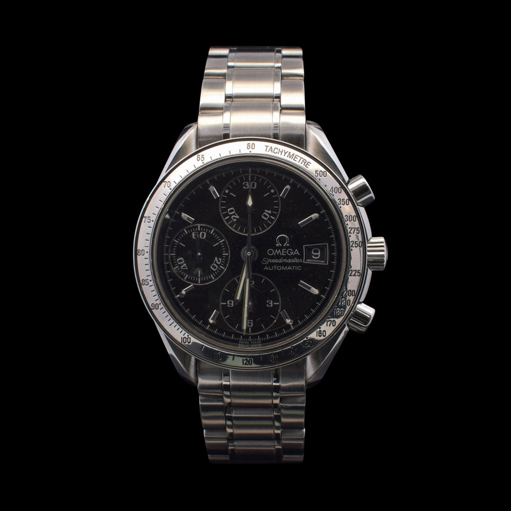 Omega Speedmaster Date | 39mm Black Dial | Ref 3513.50 with Card (2002)