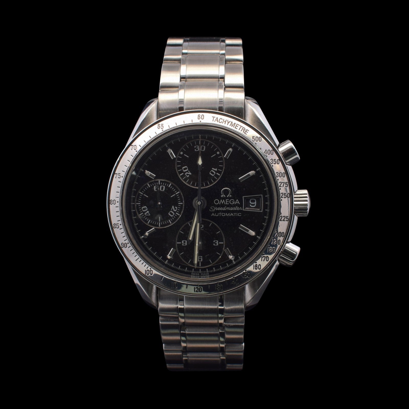 Omega Speedmaster Date | 39mm Black Dial | Ref 3513.50 with Card (2002)