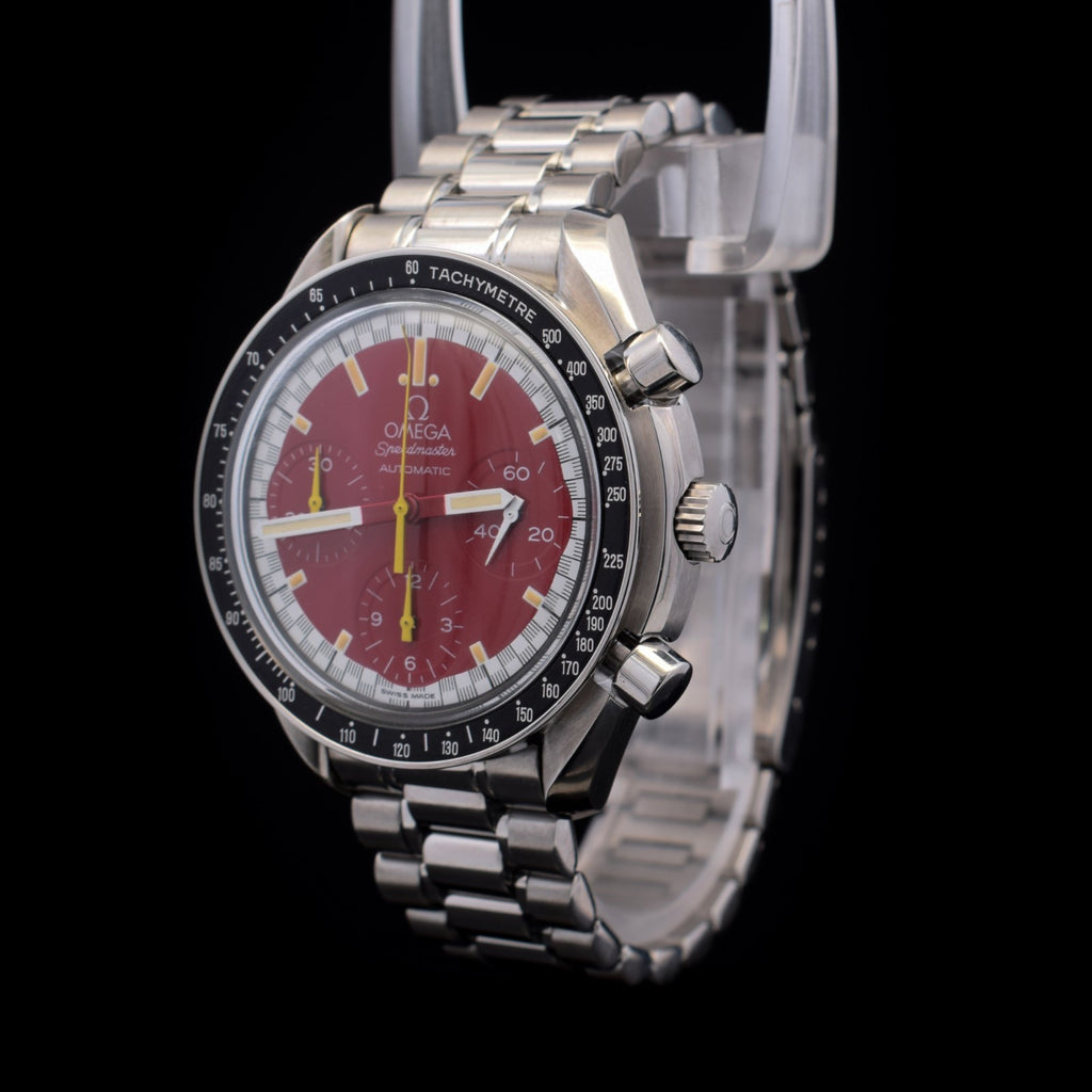 Omega Speedmaster Reduced “Michael Schumacher” | Ferrari Red Dial | Ref. 3510.61