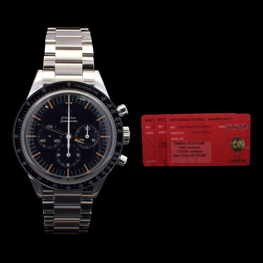 Omega Speedmaster First Omega in Space | Ref. 310.30.40.50.06.001 with Card