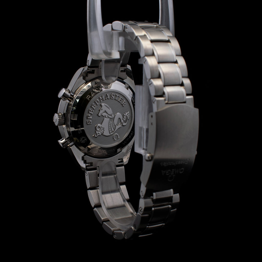 Omega Speedmaster Racing | Black Racing Dial | Clous de Paris Subdials | 40mm |
