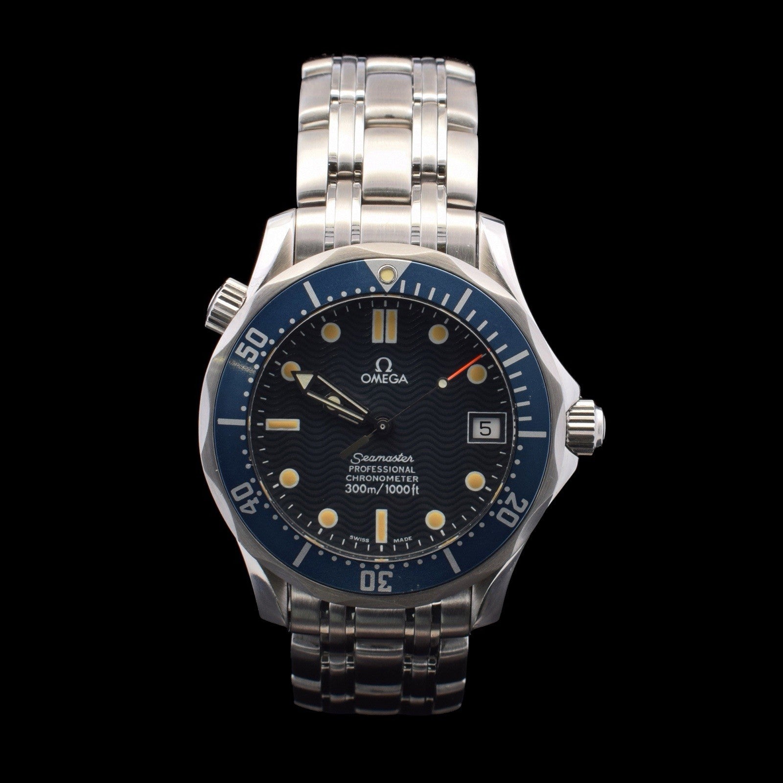 Omega Seamaster Professional 300M | “Bond” Style | Blue Wave Dial | Ref 2551.80