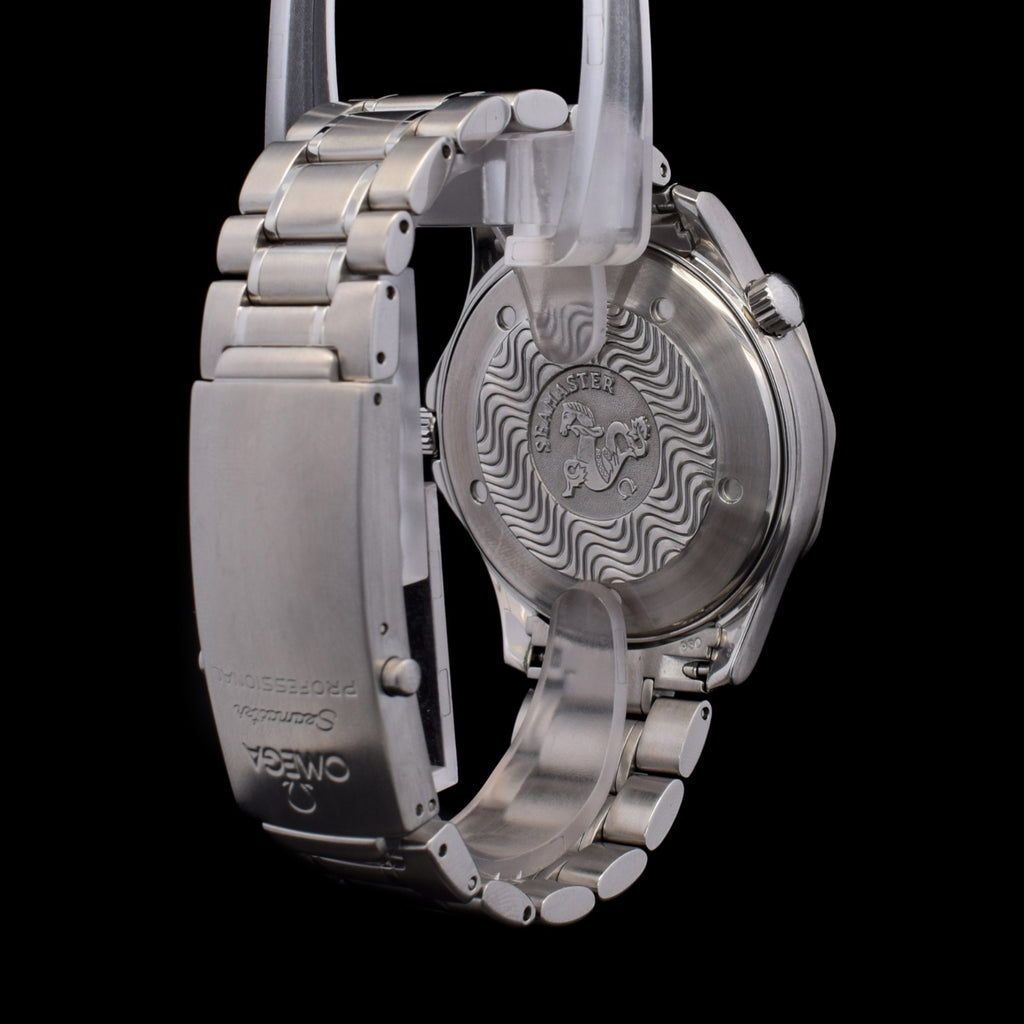 Omega Seamaster Professional 300M | Black Dial | White Gold Bezel | Ref 2230.50
