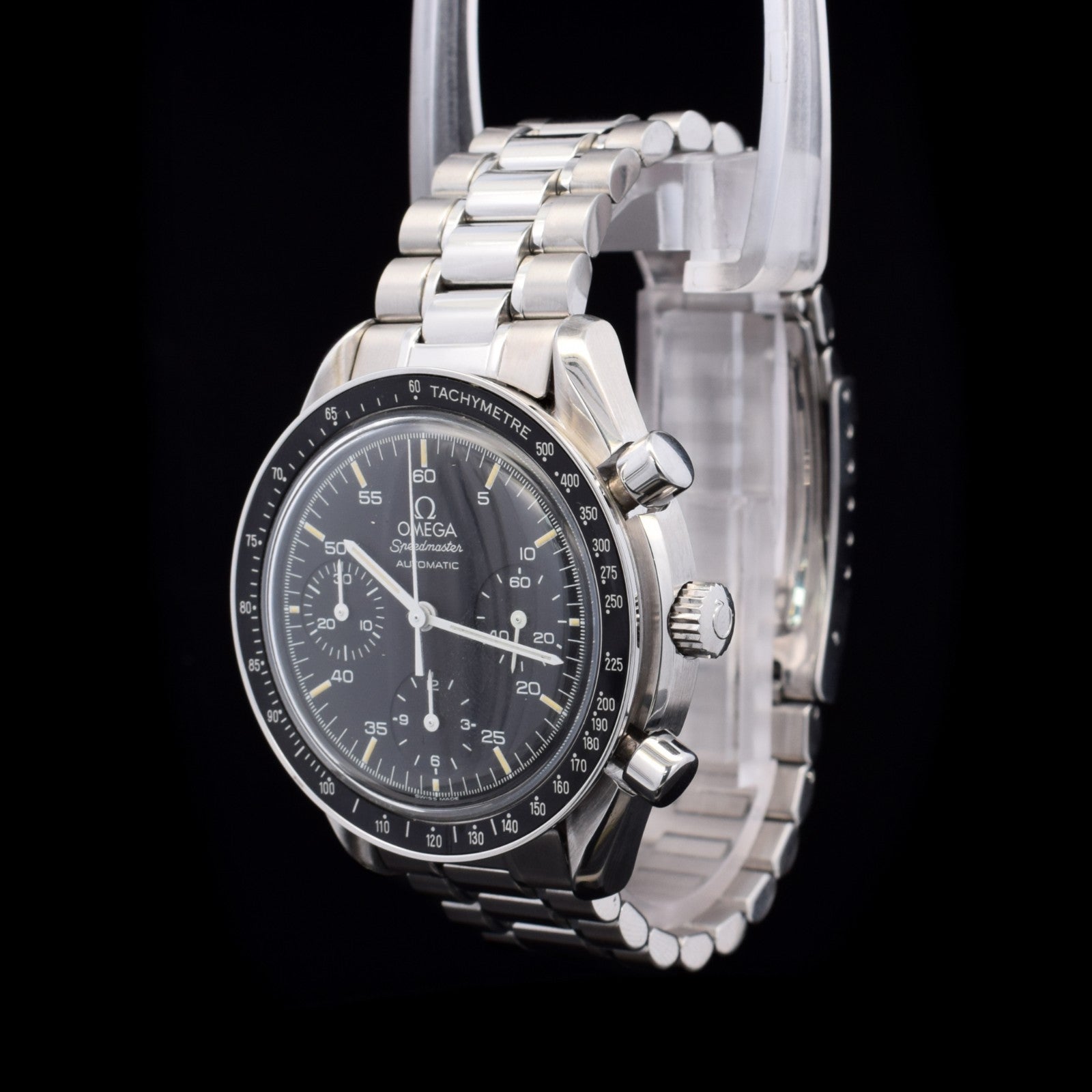 Omega Speedmaster Reduced | 39mm Black Dial | Warm Yellow Patina | Ref. 3510.50