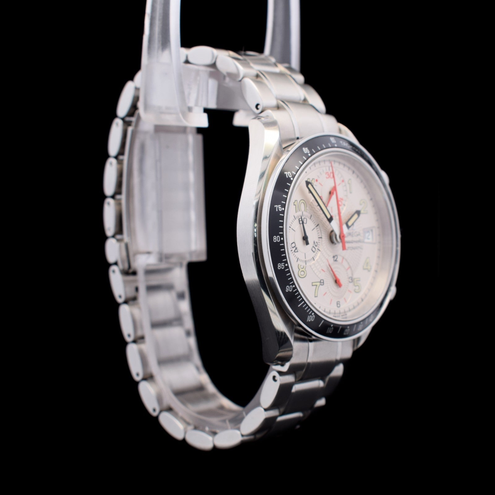 Omega Speedmaster Mark 40 | Rare White Guilloché Dial | Ref. 3513.33